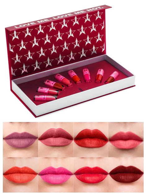 jeffree star mini lipstick set.